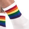 Barcode Berlin Chaussettes Half Socks Rainbow